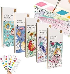 Scratch Book + Pocket Water color Book