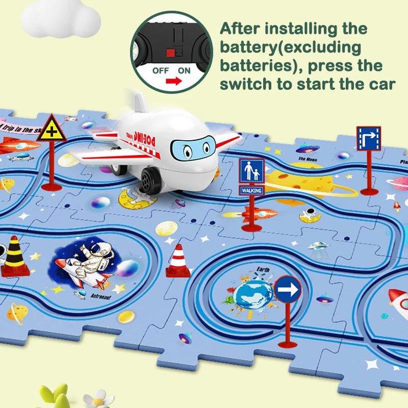 Puzzle Racer™ Track Railway Car