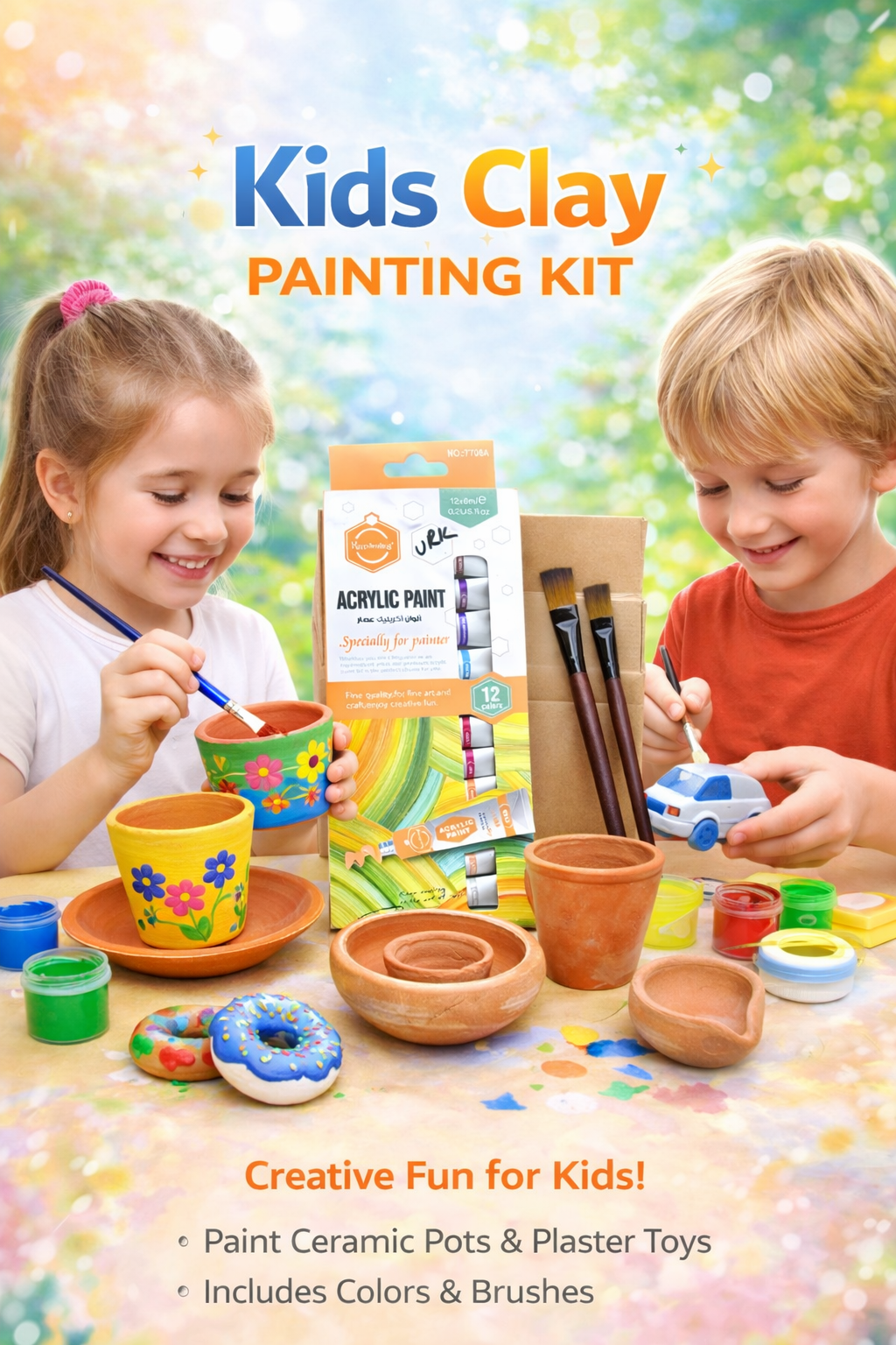 Kids Clay Painting Kit