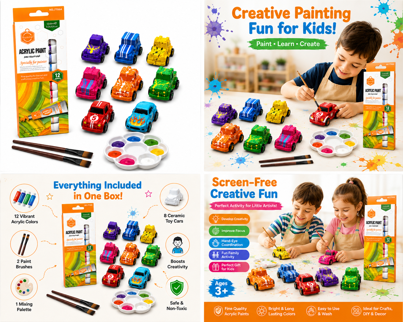 creative screen free activity toy for kids