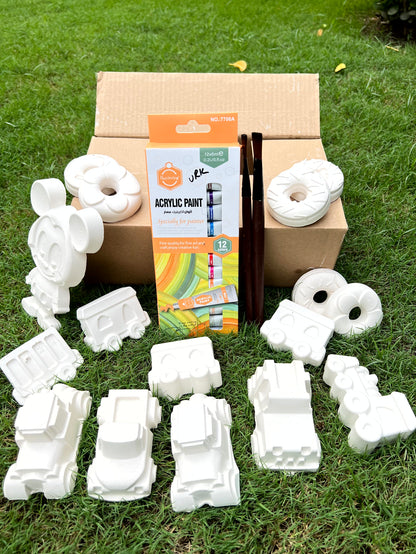 Kids Ceramic Toy Painting Set