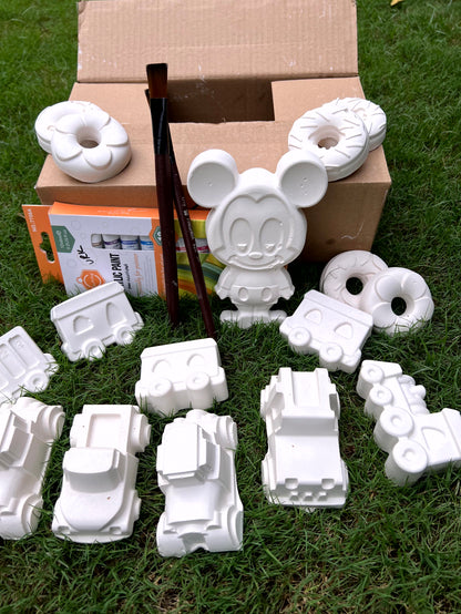 Kids Ceramic Toy Painting Set