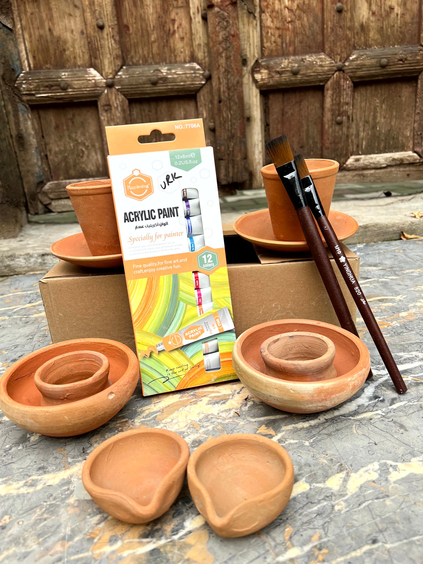 Kids Clay Painting Kit