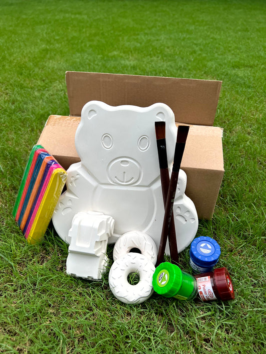 Teddy & Toy Painting Kit