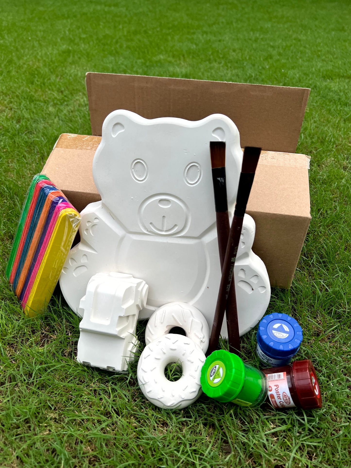 Teddy & Toy Painting Kit