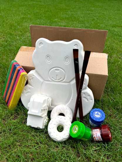 Teddy & Toy Painting Kit